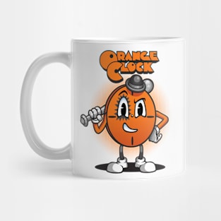 Orange clock Mug